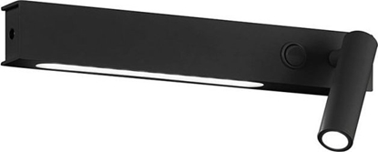 Attēls no LAMP WALL MOLLY 3W+6W 3K BLACK