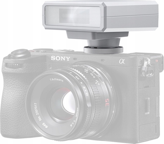 Picture of Lampa Byskowa Ulanzi Gn12 Na Sanki Stopk Iso Aparat Kamera Telefon / F12 Biay