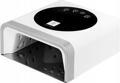 Picture of Lampa do paznokci Activeshop Lampa UV LED OCHO NAILS X22 72W aku bezprzewodowa biaa z lustrzanym dnem