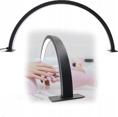 Attēls no Lampa Led 50w Kosmetyczna Biurkowa Bezcieniowa Do Zabiegów Dla Kosmetyczki / N280 / Czarny