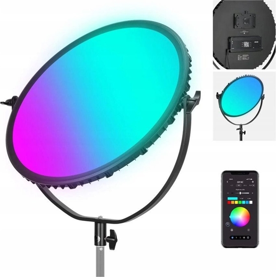 Picture of Lampa Okrga Led Edge-lit Rgb Bluetooth Vlog 65w 18" Na 14mm 16mm Neewer / Gr18c