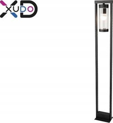 Picture of Lampa podogowa LVT LVT XD-QA121B lampa stojca ogrodowa IP44 1x60W E27 czarna/transparentna