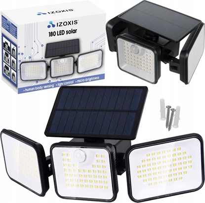 Attēls no Lampa solarna 180 LED Izoxis 24889