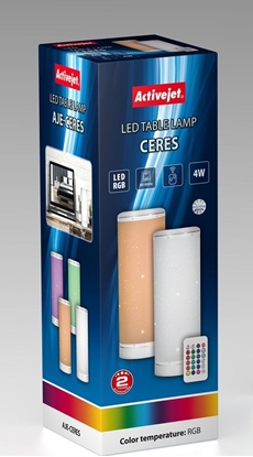 Attēls no Lampa stoowa Activejet Lampa dekoracyjna LED Activejet AJE-CERES RGB