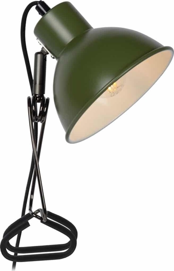 Picture of Lampa stoowa DELIGHT Lucide Moys 45987/01/33 lampa stoowa lampka 1x40W E27 zielona