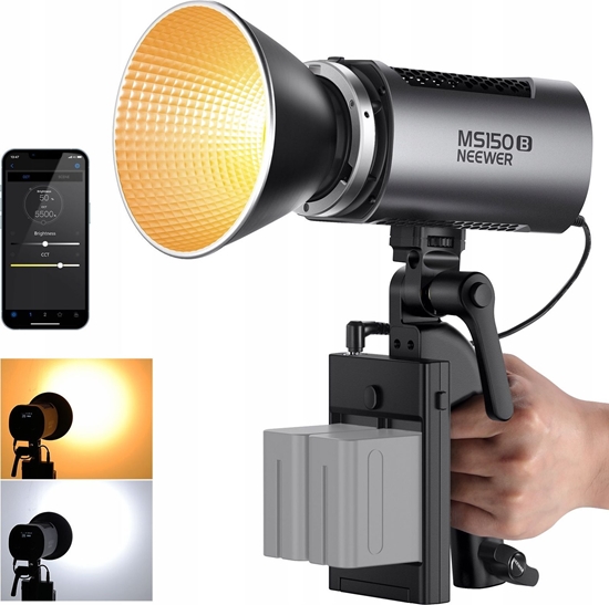 Picture of Lampa Studyjna Owietleniowa Video Led 130w Bluetooth Bi-color / Neewer Ms150b