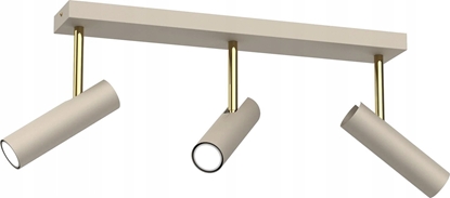 Picture of Lampa sufitowa Luminex Luminex Axion 273 listwa plafon lampa sufitowa 3x8W GU10 beowy/zoty
