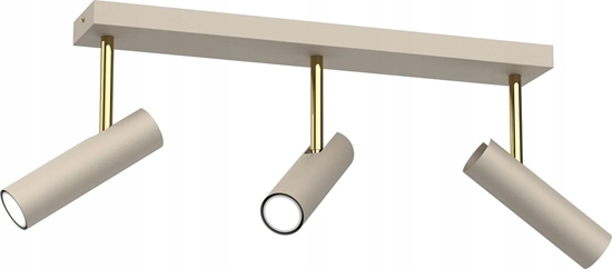 Picture of Lampa sufitowa Luminex Luminex Axion 273 listwa plafon lampa sufitowa 3x8W GU10 beowy/zoty