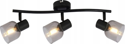 Picture of Lampa sufitowa Markslojd Reality Judy 835503-02 listwa plafon lampa sufitowa spot 3x40W E14 pomienna czarna