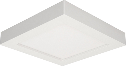 Picture of Lampa sufitowa Orno LETI LED 18W, oprawa downlight, natynkowa, kwadratowa, 1600lm, 4000K, biaa, wbudowany zasilacz LED