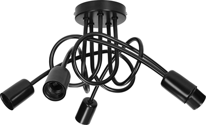 Picture of Lampa sufitowa Orno MALAGA lampa wiszca moc max. 5x60W, E27, czarna