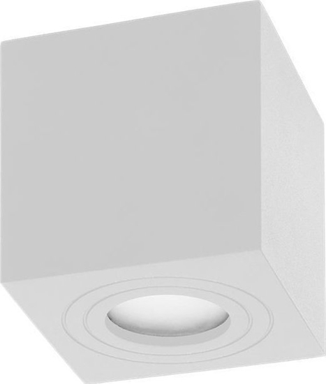 Picture of Lampa sufitowa Orno MEGY DLS GU10 downlight max 50W, IP54, kwadrat, biay, aluminium,AD-OD-6143WGU10