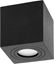 Attēls no Lampa sufitowa Orno MEGY DLS GU10 downlight max 50W, IP54, kwadrat, czarny, aluminium,AD-OD-6143BGU10