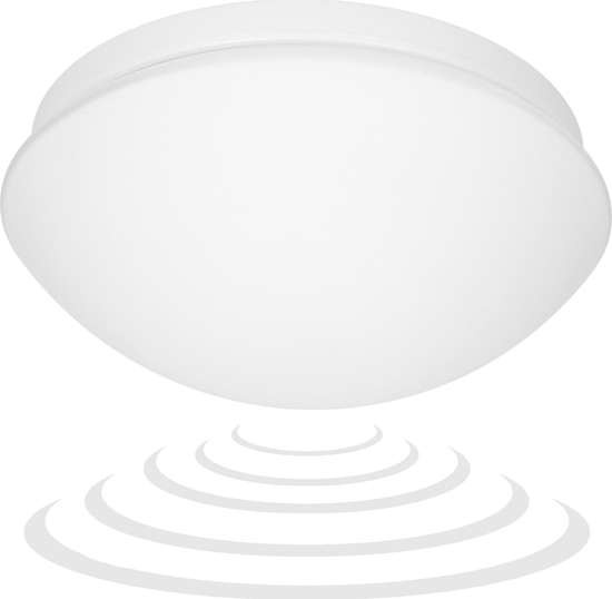 Picture of Lampa sufitowa Orno Plafoniera MARIN z czujnikiem mikrofalowym 60W E27 IP44 AD-PL-303WE27SMM