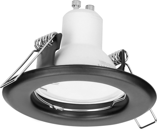 Picture of Lampa sufitowa Orno SUTRI RC ramka dekoracyjna oprawy punktowej, MR16/GU10 max 50W, okrga, staa, czarna,AD-OD-6175/B