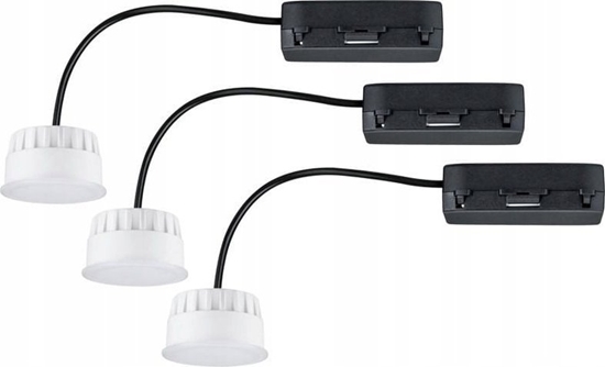 Picture of Lampa sufitowa Paulmann Choose 3szt. Coin WhiteSwitch LED 3x6,5W 620lm 2700K 51mm Tworzywo sztuczne