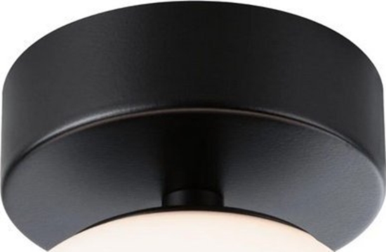 Picture of Lampa sufitowa Paulmann Lampa sufitowa azienkowa GOVE LED 5W 400lm 3000K IP44 230V czarny matowy / metal / szko
