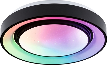 Изображение Lampa sufitowa Paulmann Panel Rainbow Dynamic 22W RGB Zmienna Biel Biay/czarny