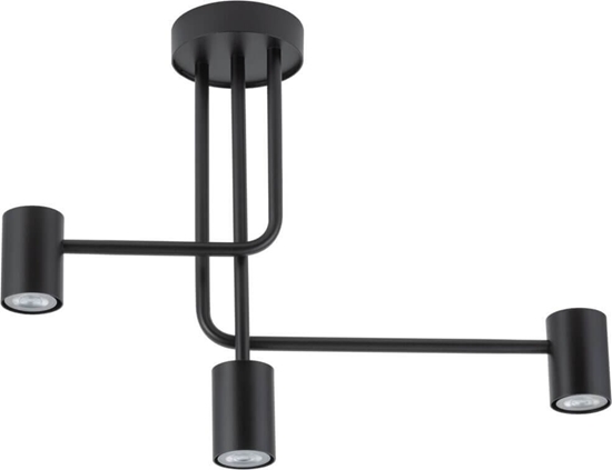 Изображение Lampa sufitowa Sigma 3-punktowa lampa sufitowa Luis czarny plafon nad stó