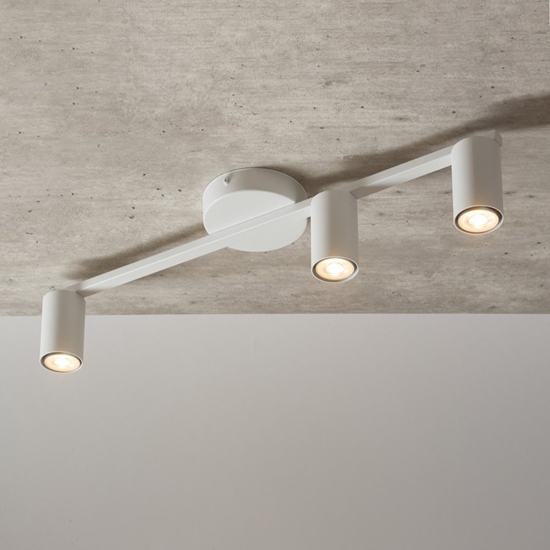 Изображение Lampa sufitowa Sigma 3-punktowa lampa sufitowa Sky tuby na prcie metalowe