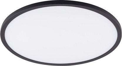 Attēls no Lampa sufitowa TK Lighting TK Lighting Aqua Black Medium 6903 plafon lampa sufitowa koo z przecznikiem na obudowie 1x36W LED 3000/4000/6500K czarny/biay