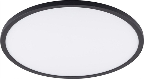 Picture of Lampa sufitowa TK Lighting TK Lighting Aqua Black Medium 6903 plafon lampa sufitowa koo z przecznikiem na obudowie 1x36W LED 3000/4000/6500K czarny/biay