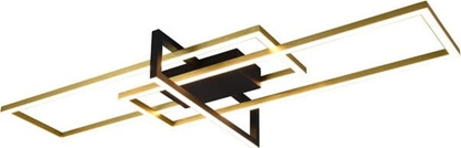 Attēls no Lampa sufitowa Trio Nowoczesny plafon mosidz Trio Salinas LED 620310308