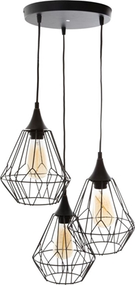 Picture of Lampa wiszca Atmosphera Czarna potrójna lampa wiszca Kaore