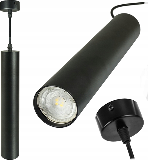 Picture of Lampa wiszca ECOLIGHT2 Eco Light EC79976 lampa wiszca zwis 1x35W GU10 czarna