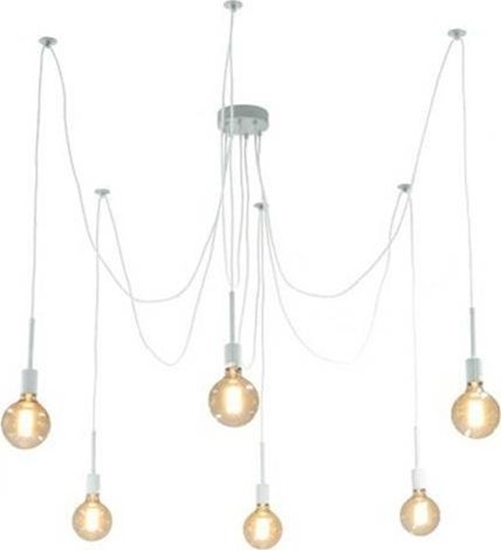 Picture of Lampa wiszca ECpower ZD74B LAMPA SUFITOWA YRANDOL PAJK 6 RAMION BIAA uniwersalny