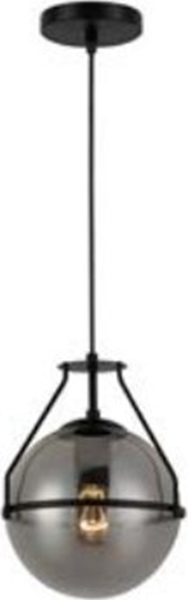 Picture of Lampa wiszca GTV GTV Drop OS-DRO2-10-DEC lampa wiszca zwis 1x25W E27 czarna/dymiona