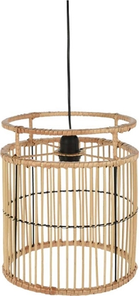 Attēls no Lampa wiszca H&S Decoration Lampa sufitowa bambusowa BOHO beowa natural E27