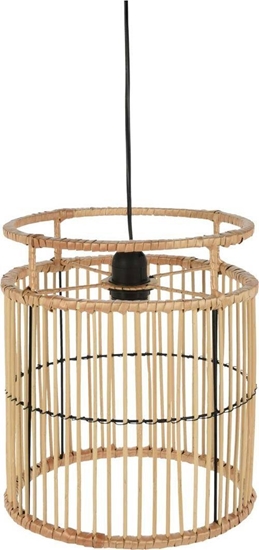Изображение Lampa wiszca H&S Decoration Lampa sufitowa bambusowa BOHO beowa natural E27
