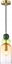 Attēls no Lampa wiszca Italux Italux Manso PND-37462C-MC-GD lampa wiszca zwis 1x40W E14 multikolor/zota