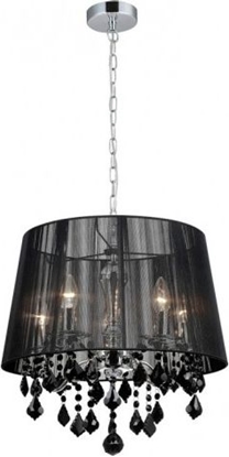 Attēls no Lampa wiszca Italux klasyczna czarny  (MDM-2572/5 BK)