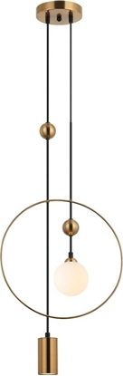 Attēls no Lampa wiszca Italux Wiszca lampa Trosti PND-428892-BRO Italux do kuchni mosidz