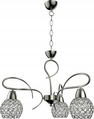 Picture of Lampa wiszca KRIS Krislamp Stella KR 375-3PL Lampa wiszca zwis oprawa 3x60W E27 satyna