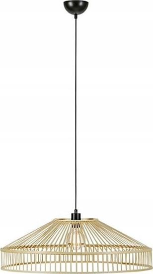 Picture of Lampa wiszca Markslojd Markslojd Tapa 108783 lampa wiszca zwis 1x40W E27 czarna/naturalna