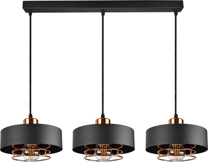 Изображение Lampa wiszca Orno CHIRO lampa wiszca, moc max. 3x60W, E27, czarna