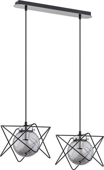 Picture of Lampa wiszca Orno CORRADO 2P, lampa wiszca, E14  max. 2x 40W, chrom