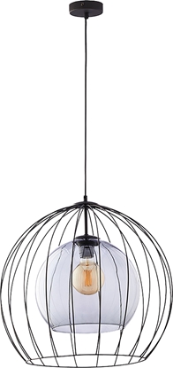 Attēls no Lampa wiszca Orno DUNIA 500 1P, lampa wiszca, E27  max.15W, czarna