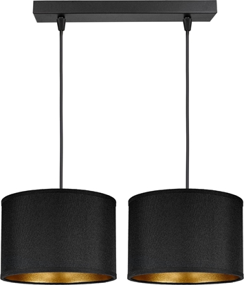 Attēls no Lampa wiszca Orno KYLO 2P E27, lampa wiszca, max. 2x60W, czarna, listwa