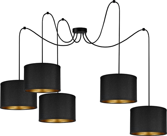 Picture of Lampa wiszca Orno KYLO 5P E27, lampa wiszca, max. 5x60W, czarna