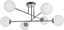 Picture of Lampa wiszca Orno LEIA 6P E27, lampa wiszca, max. 6x60W, chrom