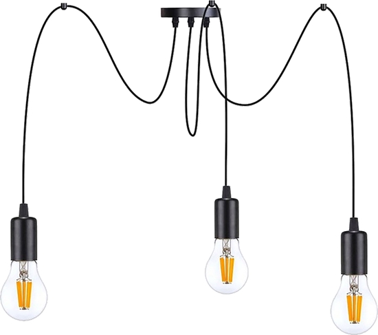 Picture of Lampa wiszca Orno LINO lampa wiszca, moc max. 3x60W, E27, czarna