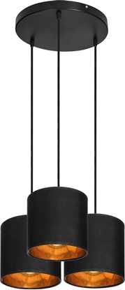 Picture of Lampa wiszca Orno NEVA lampa wiszca, moc max. 3x60W, E27, czarna, podstawa okrga
