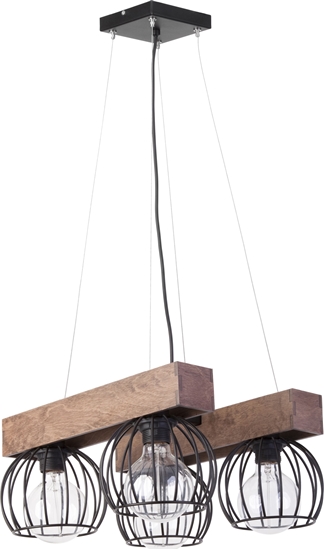 Изображение Lampa wiszca Sigma Milan industrial skandynawska czarny  (31576)