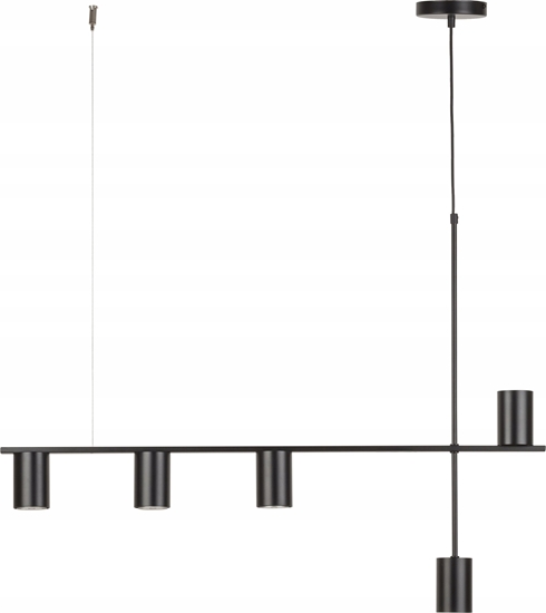 Изображение Lampa wiszca Sigma Sigma Vendo 33692 lampa wiszca zwis 5x25W GU10 czarna