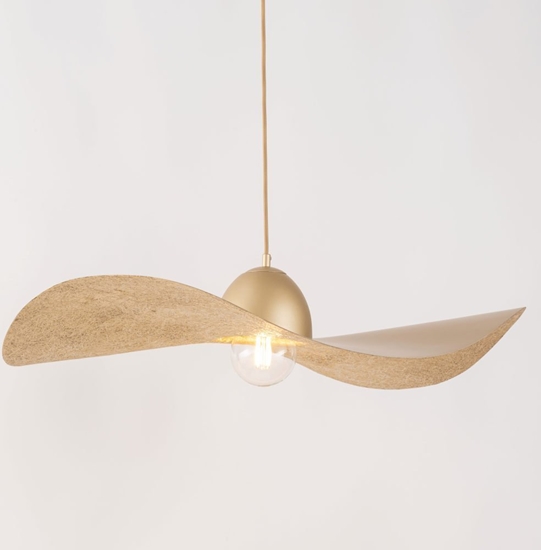 Изображение Lampa wiszca Sigma Zota lampa wiszca KAPELLO nowoczesny zwis do sypialni nad óko