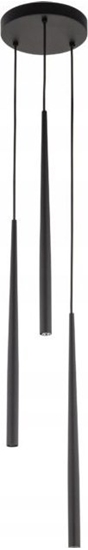 Picture of Lampa wiszca TK Lighting LAMP PENDANT PIANO G9 3X8W BK